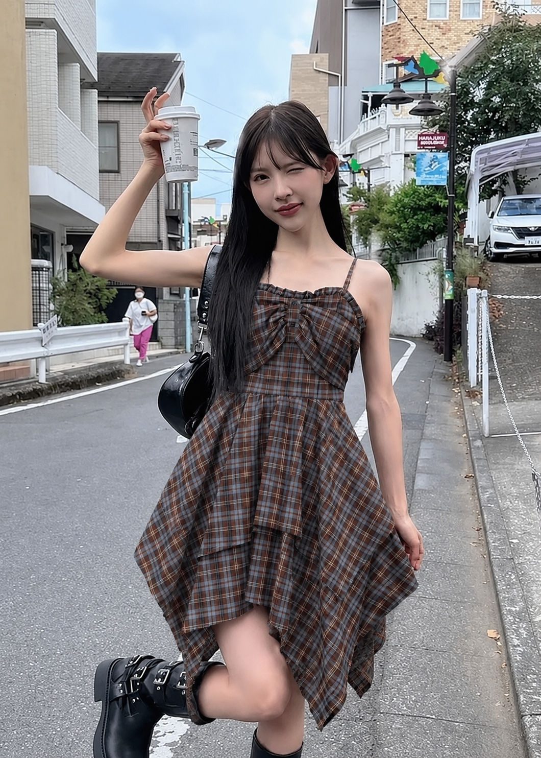 Dark Doll チェックワンピース – Noxvera