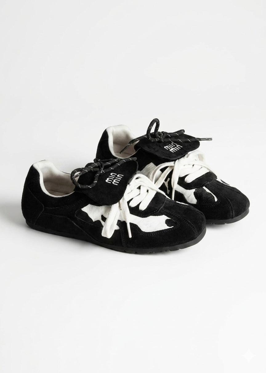 Chocolate Cowhide Sneakers – Noxvera