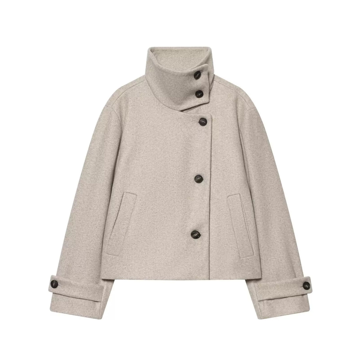 Aster High Neck Jacket