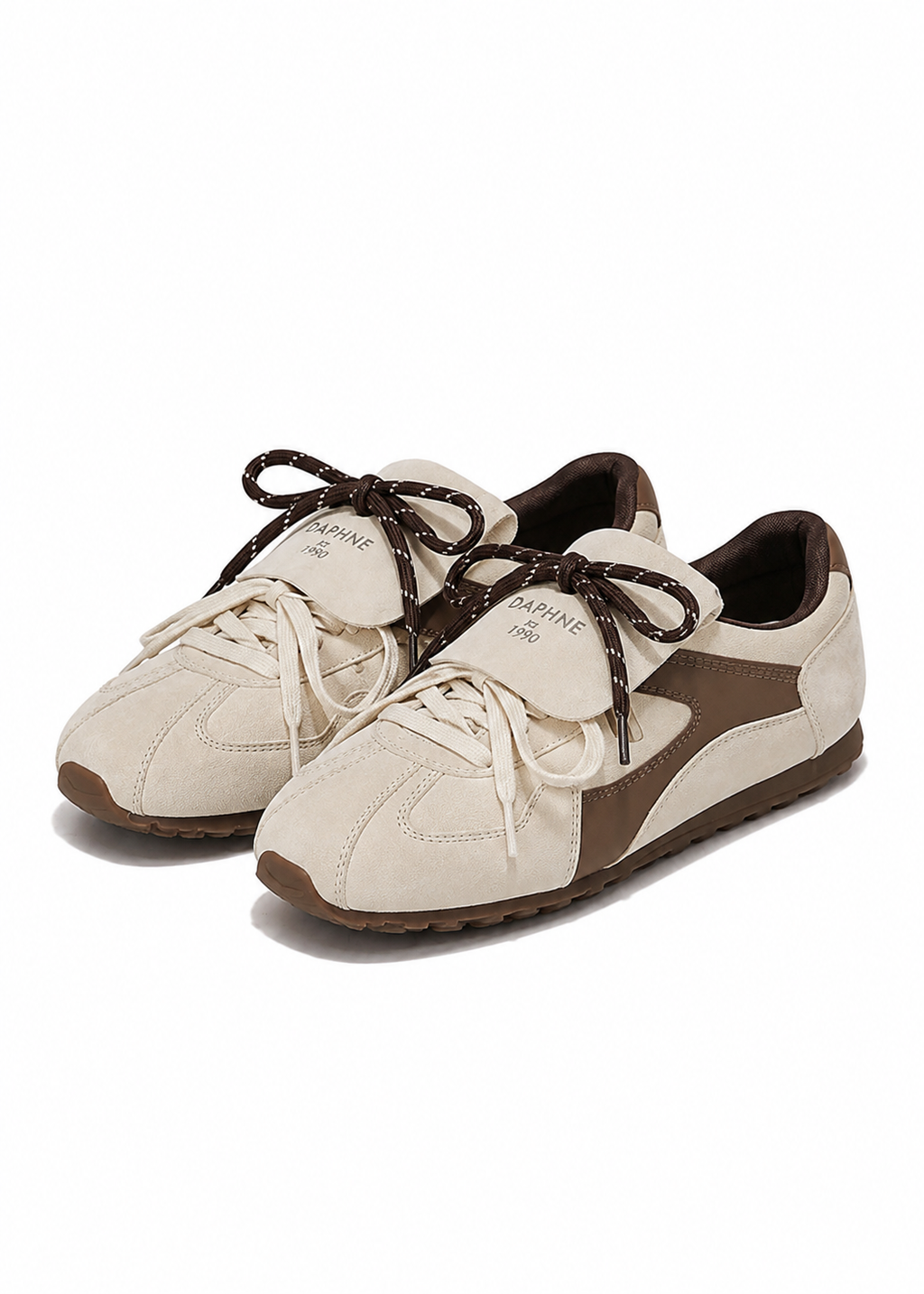 Daphne Retro Bow Sneakers