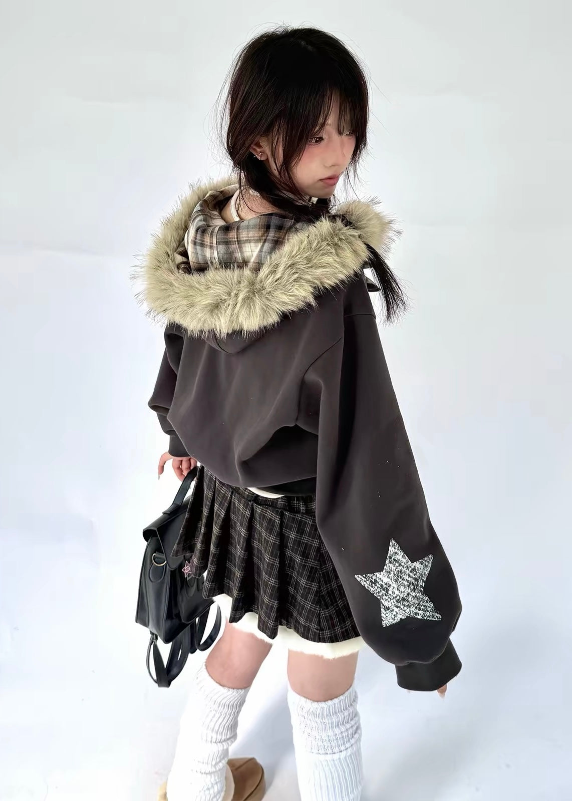 Fate Fur Hood Jacket
