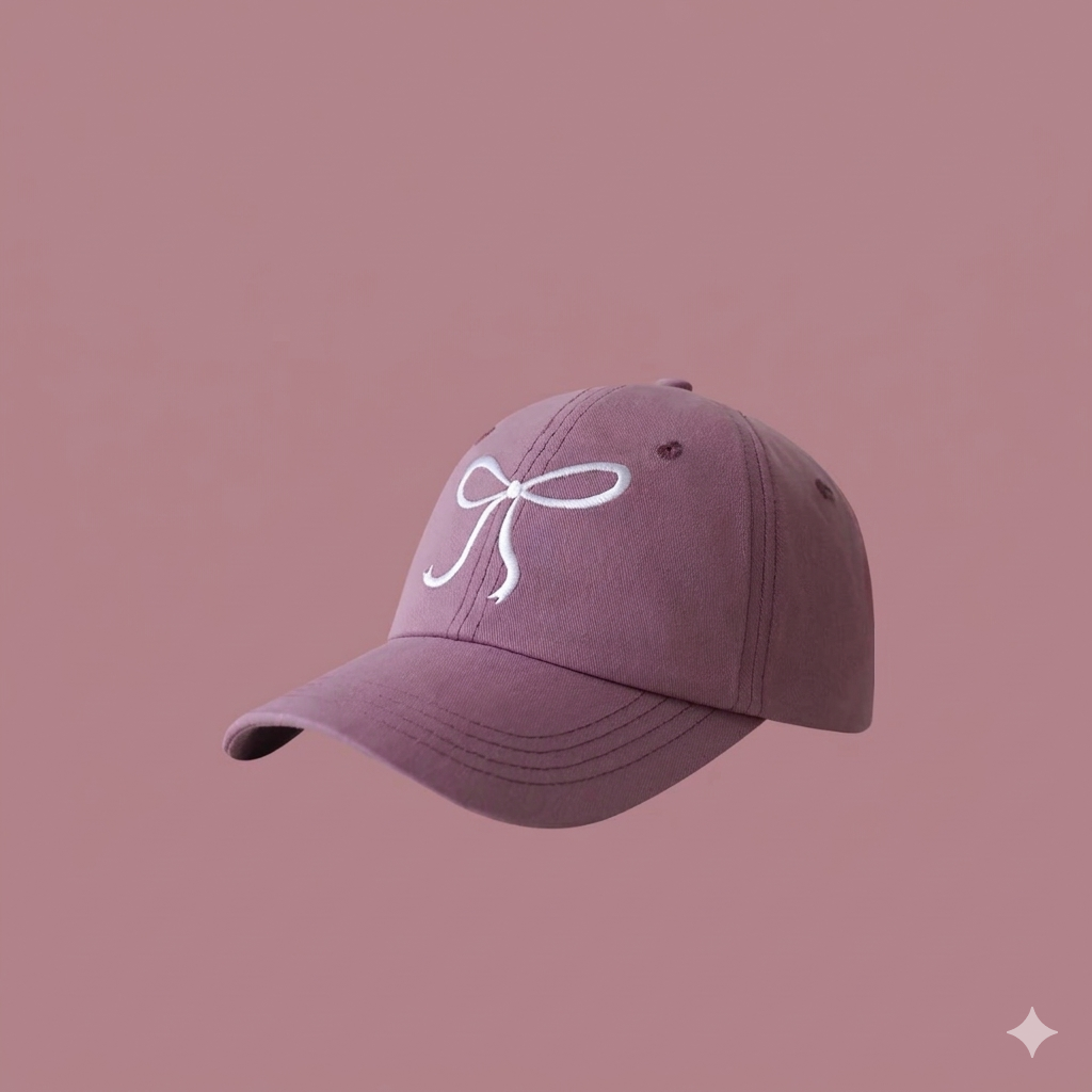 Blush Ribbon キャップ