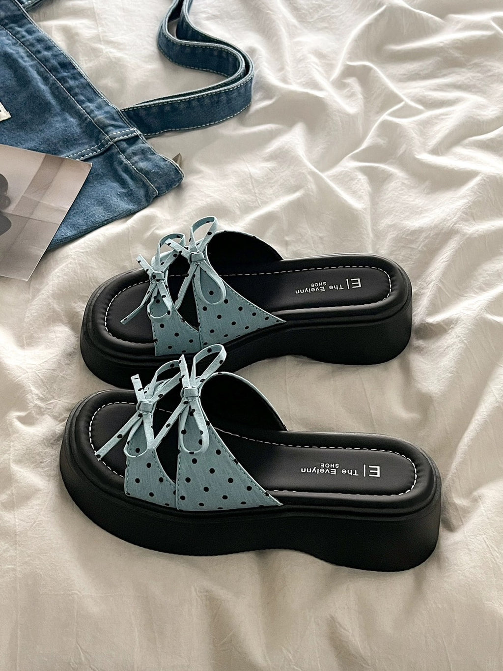 Sweetie Polka-Dot Sandals