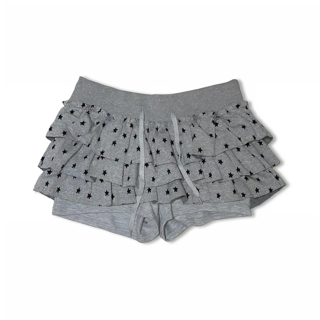 Starry Night Tiered Skort