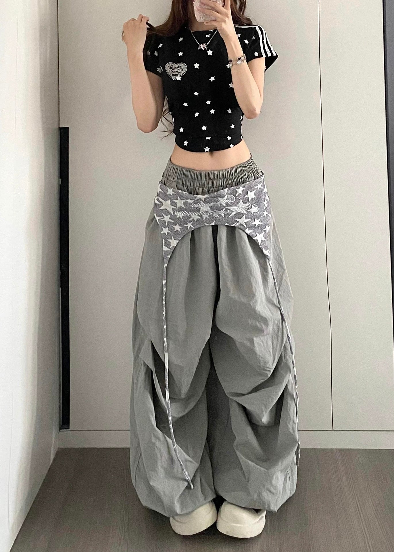 Star Drift Balloon Pants