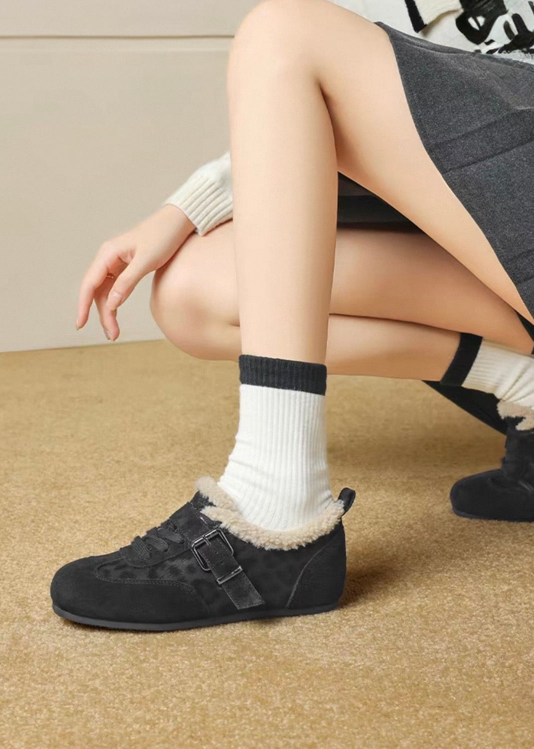 Cocoa Purr Sneakers