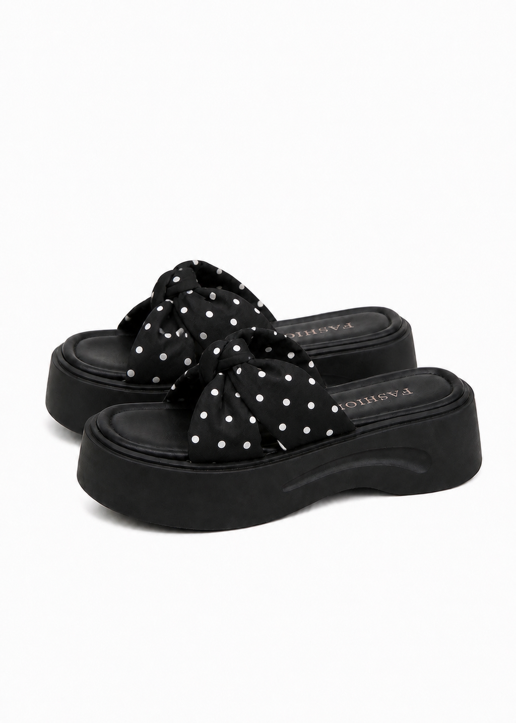 Daisy Dot Ribbon Sandals
