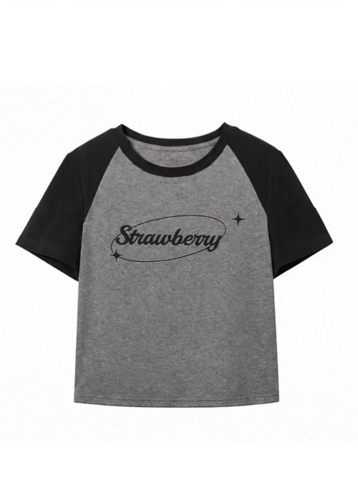 Starlight Strawberry Raglan T-シャツ