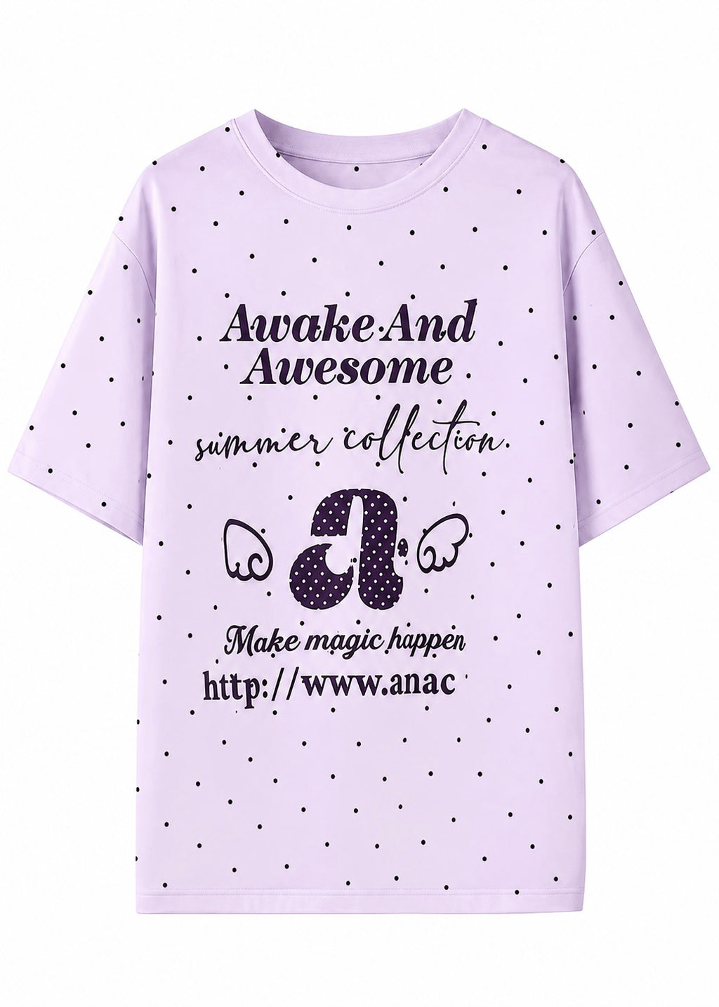 Angelic Polka Oversized T-シャツ