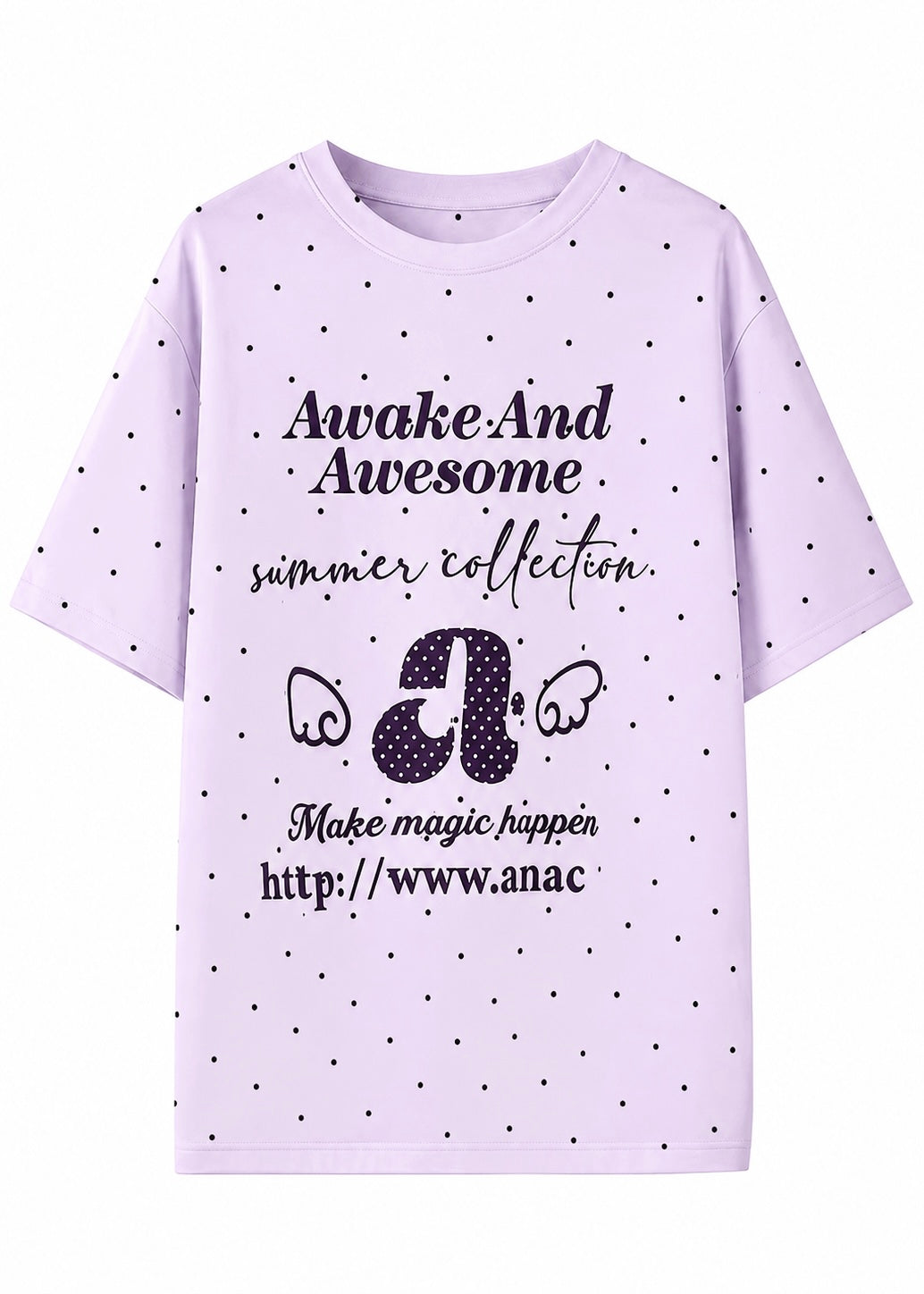 Angelic Polka Oversized T-シャツ