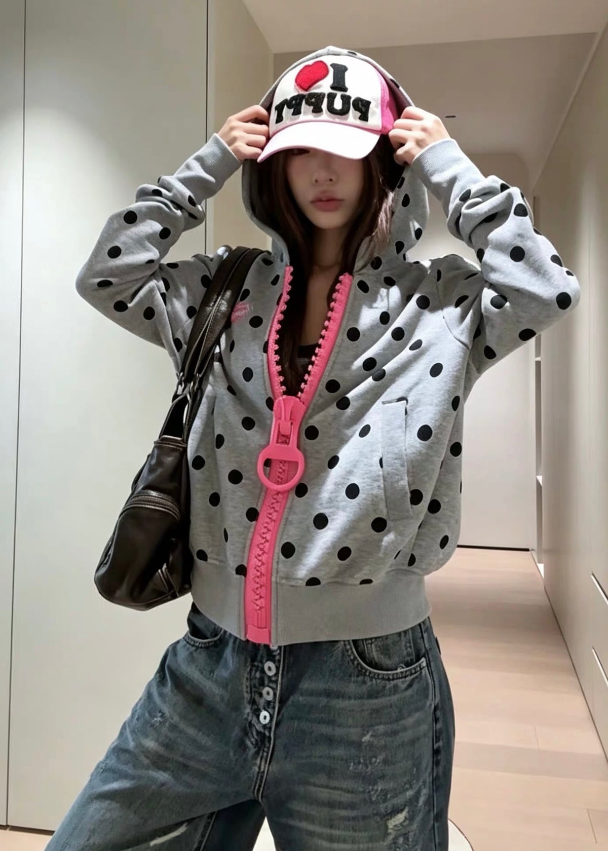 Dotty Mega Zip Hoodie