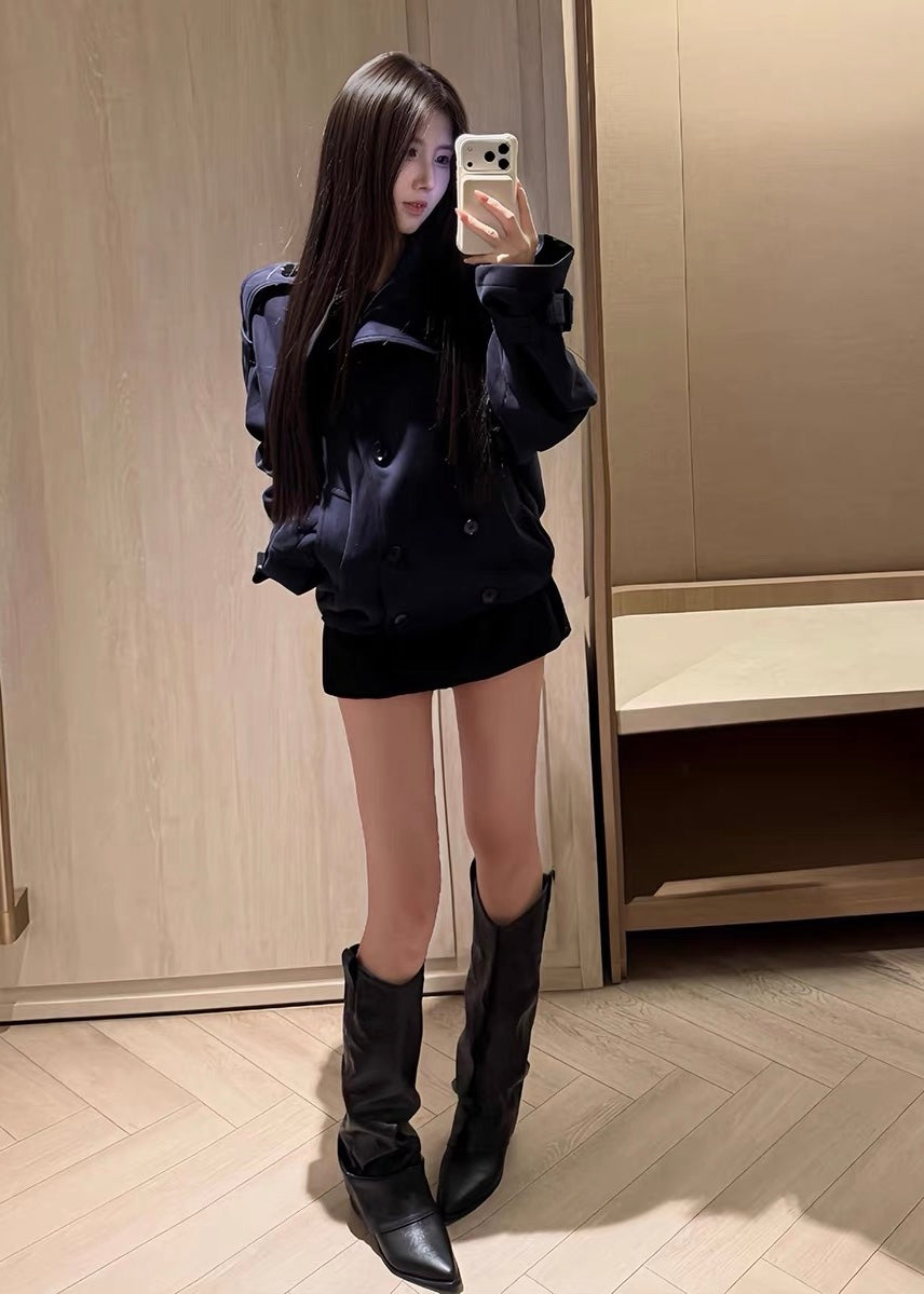 Veyla Buckle Double Jacket