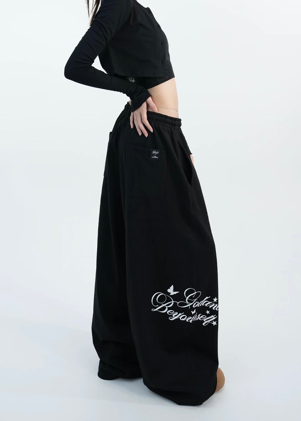 Divine Star Wide-Leg Sweatpants