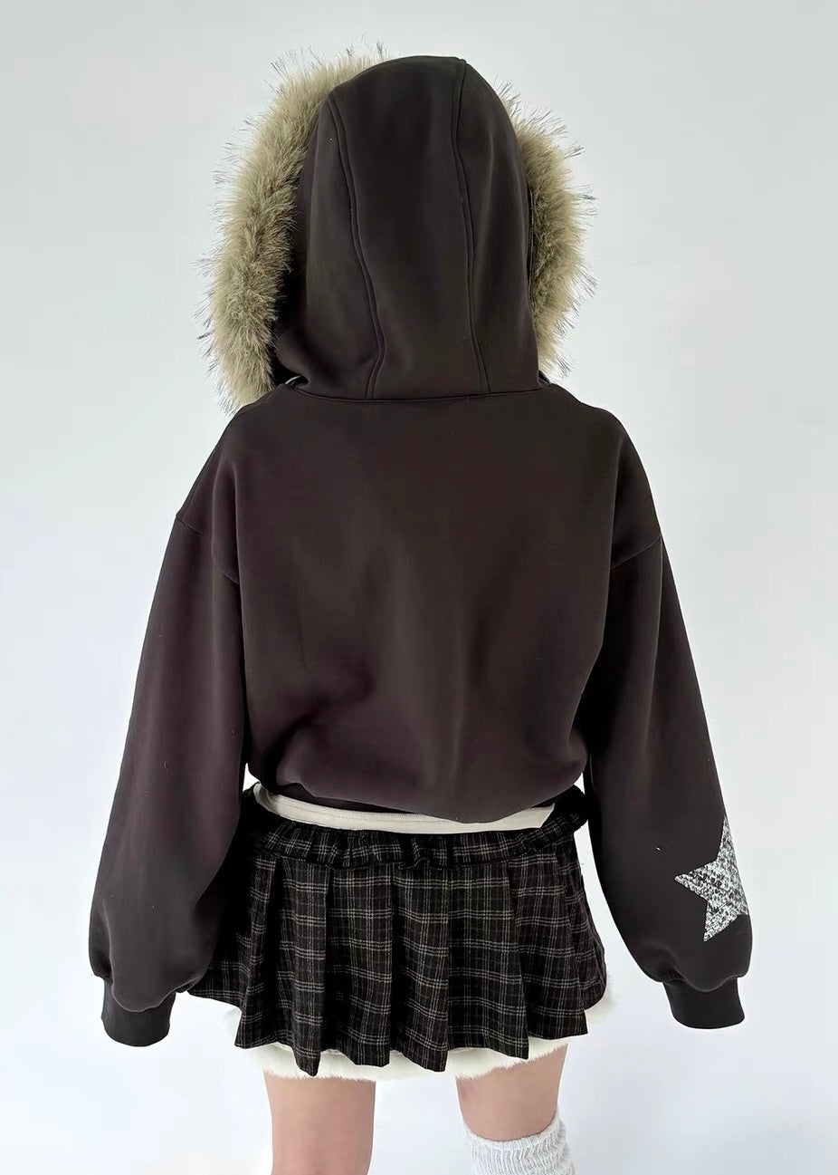 Fate Fur Hood Jacket
