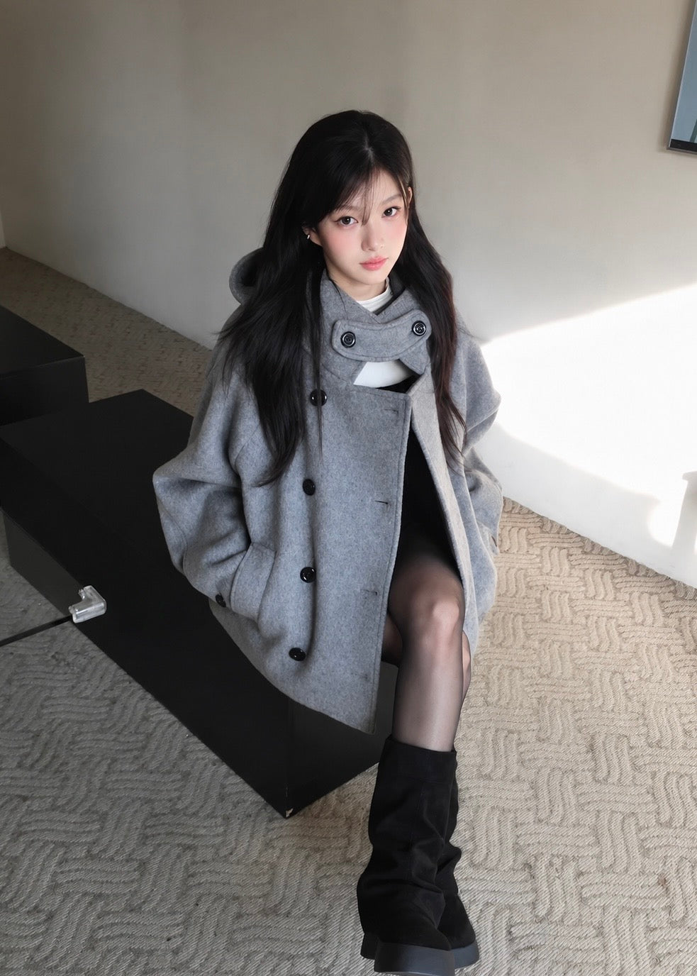 Elvane Hood Coat