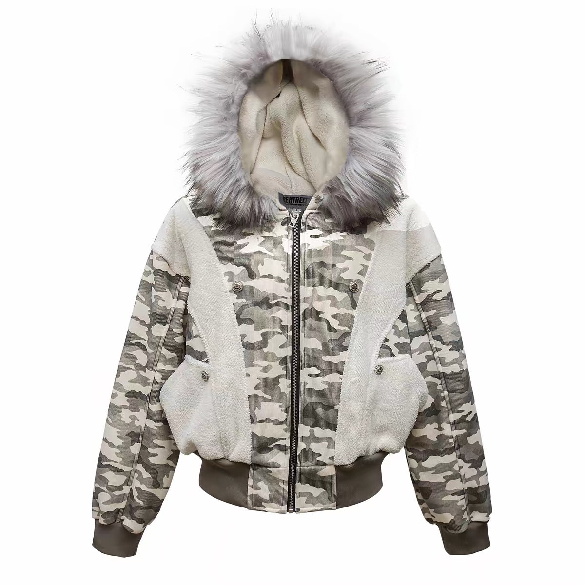 Frost Camo Fur Jacket
