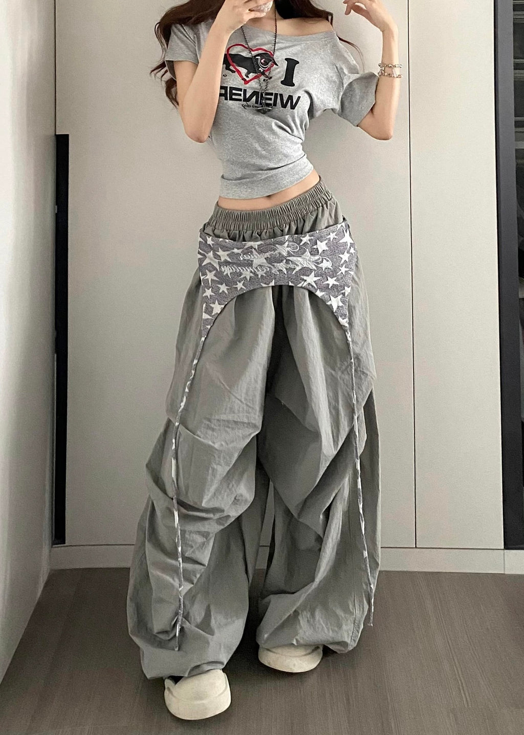 Star Drift Balloon Pants
