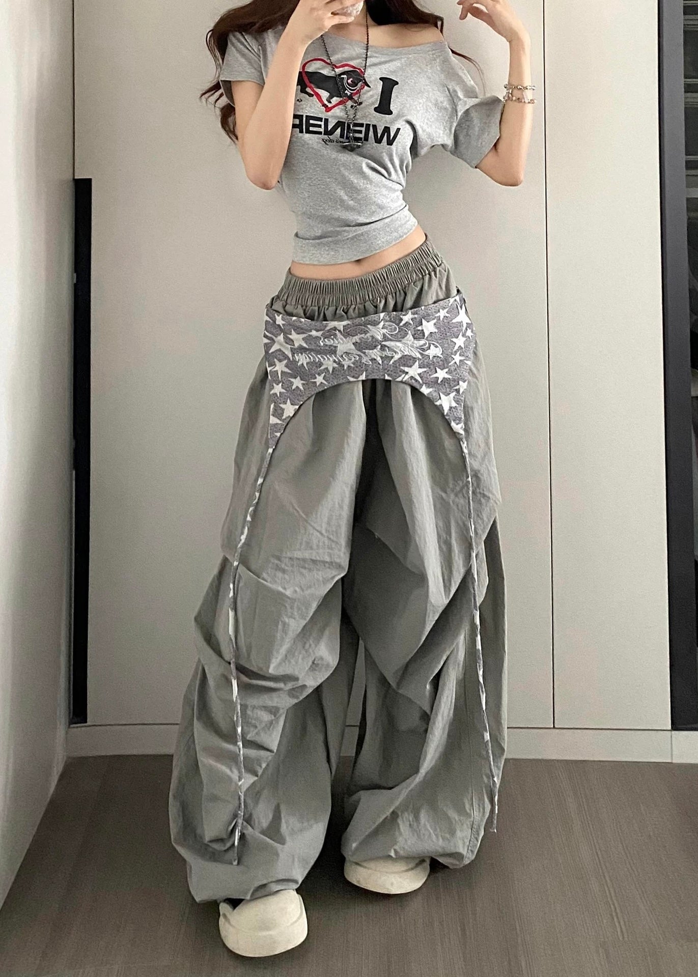 Star Drift Balloon Pants