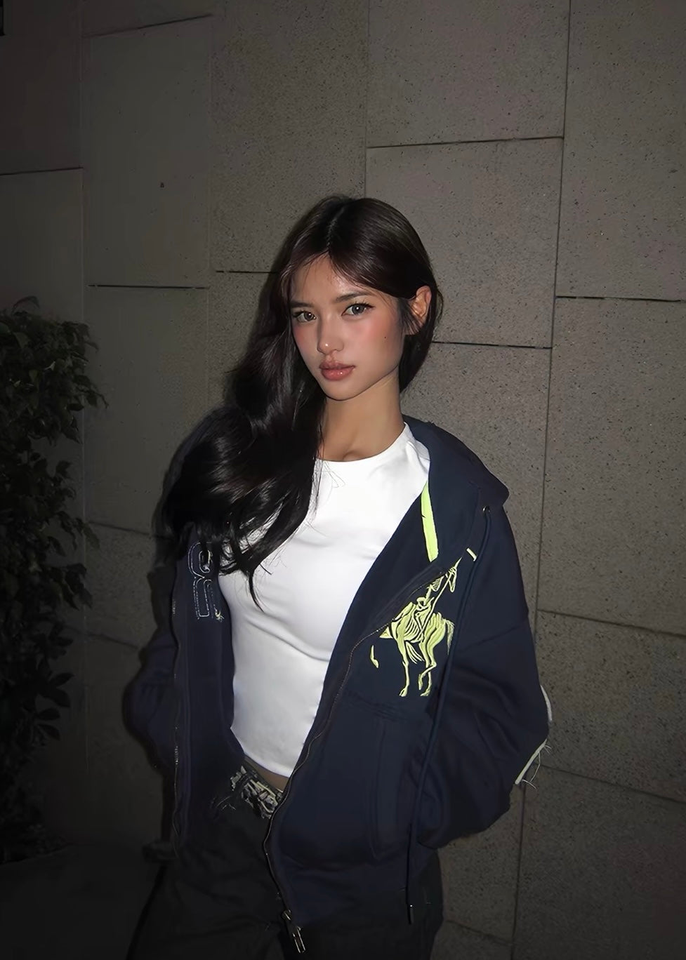 Knight Crest Zip Hoodie