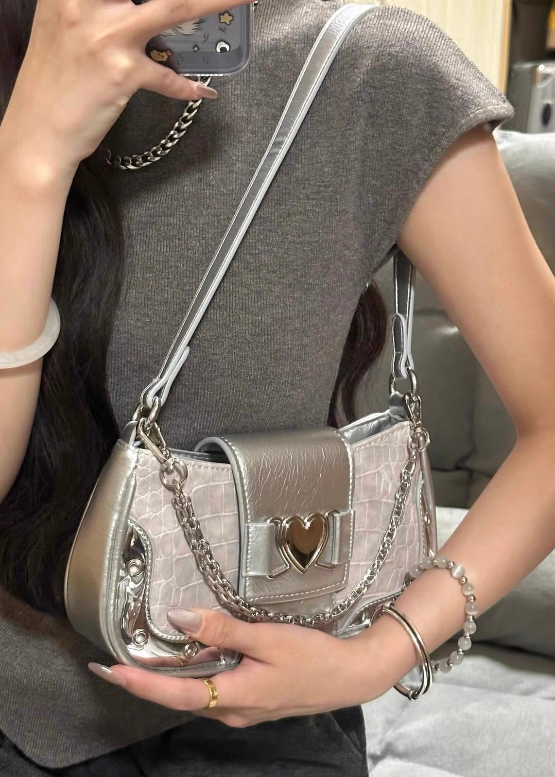 Luvia Heart Bag