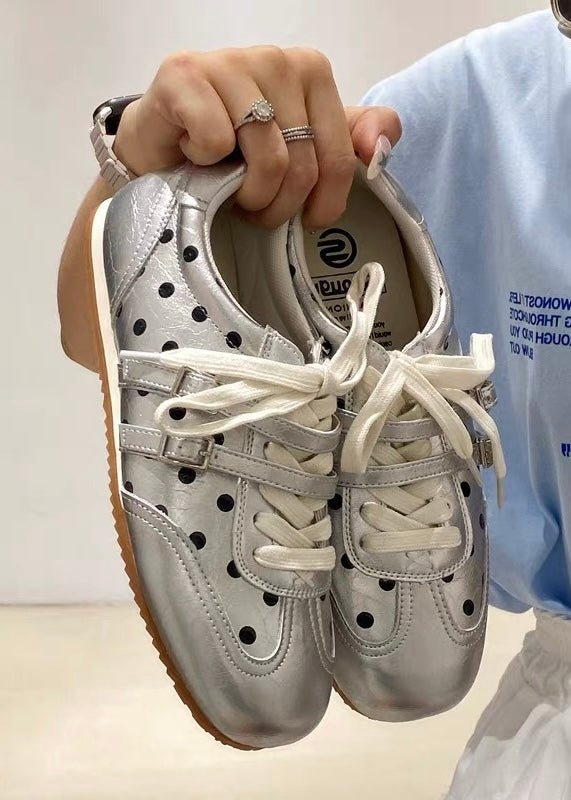 Midnight Polka Sneakers