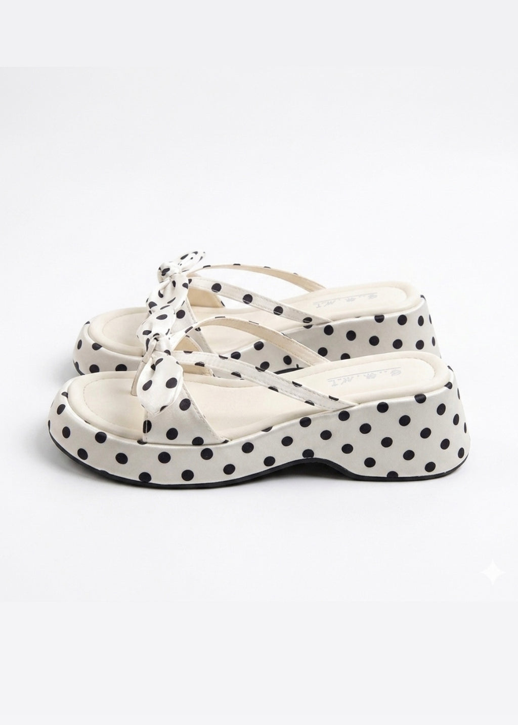 Polka Dot Princess Sandals