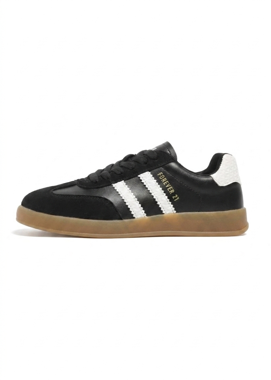 Faux Suede Low Sneakers