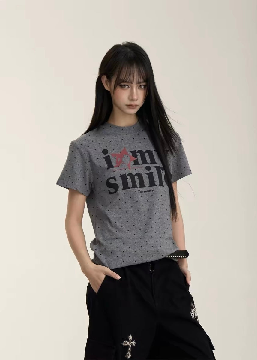 Smiles & Static Dot T-シャツ