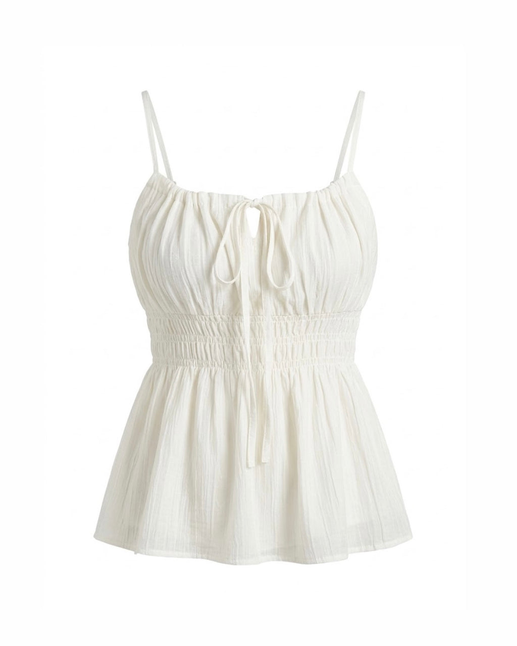 Shirring Chiffon キャミトップス