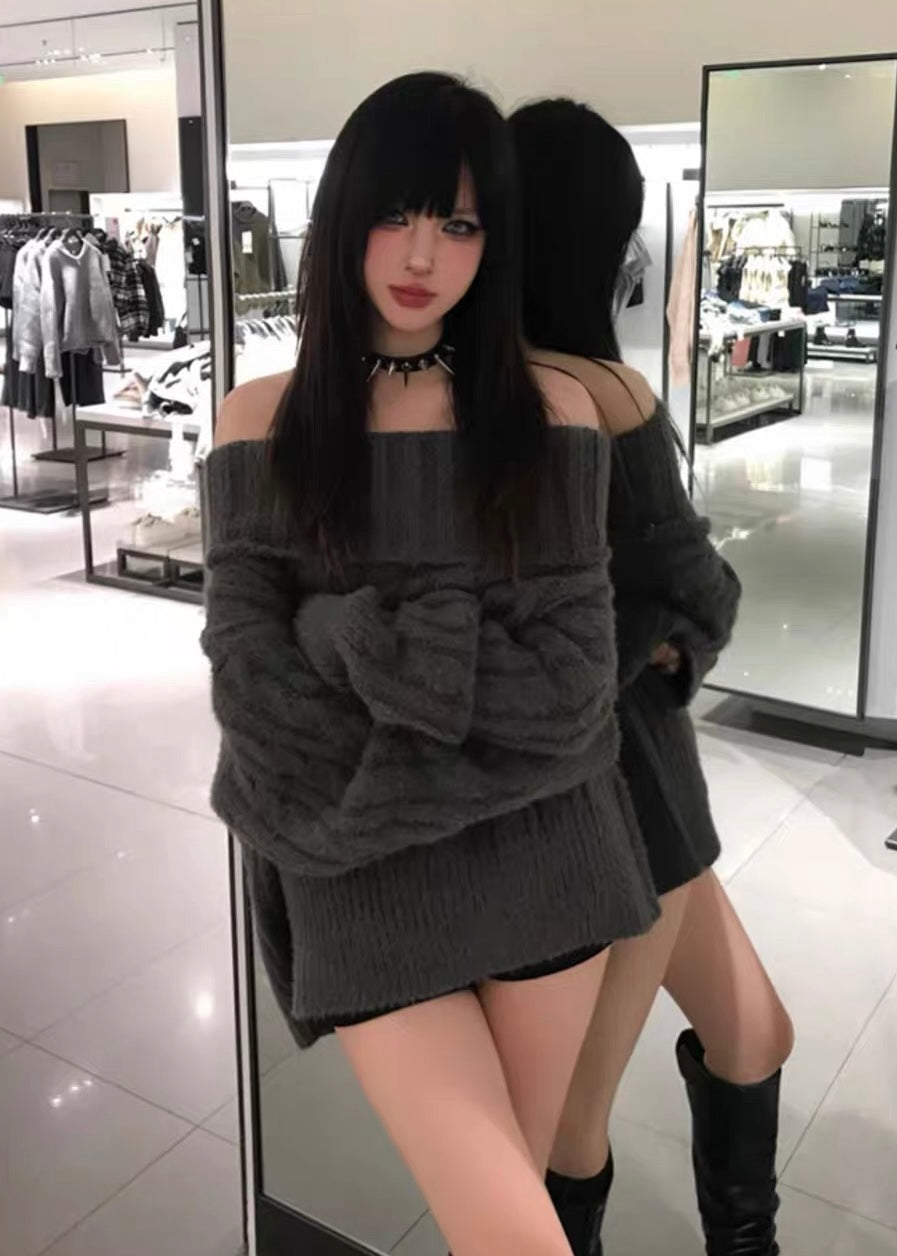 Velune Off Shoulder Knit