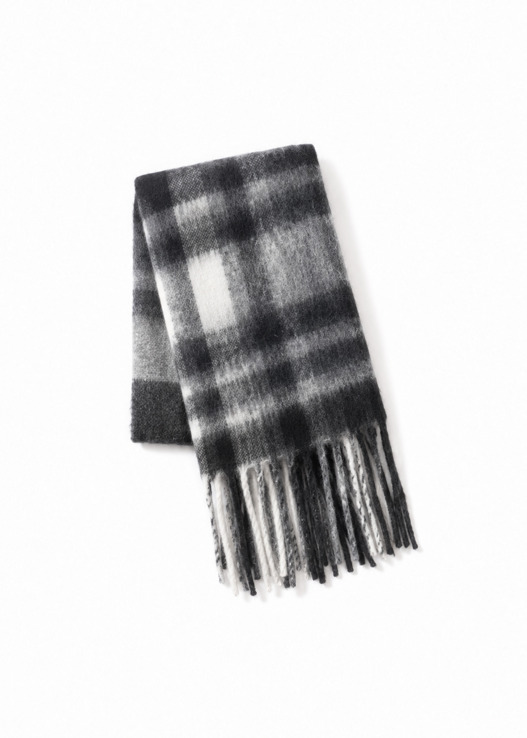 Cloudy Check Muffler