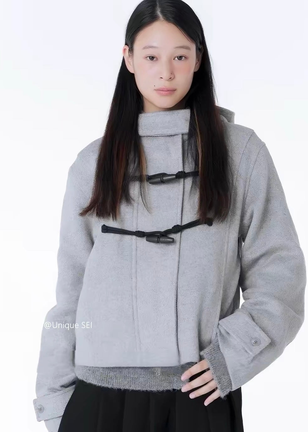 Veyla Hooded Toggle Jacket