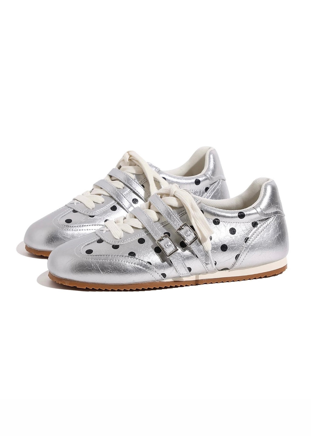 Midnight Polka Sneakers