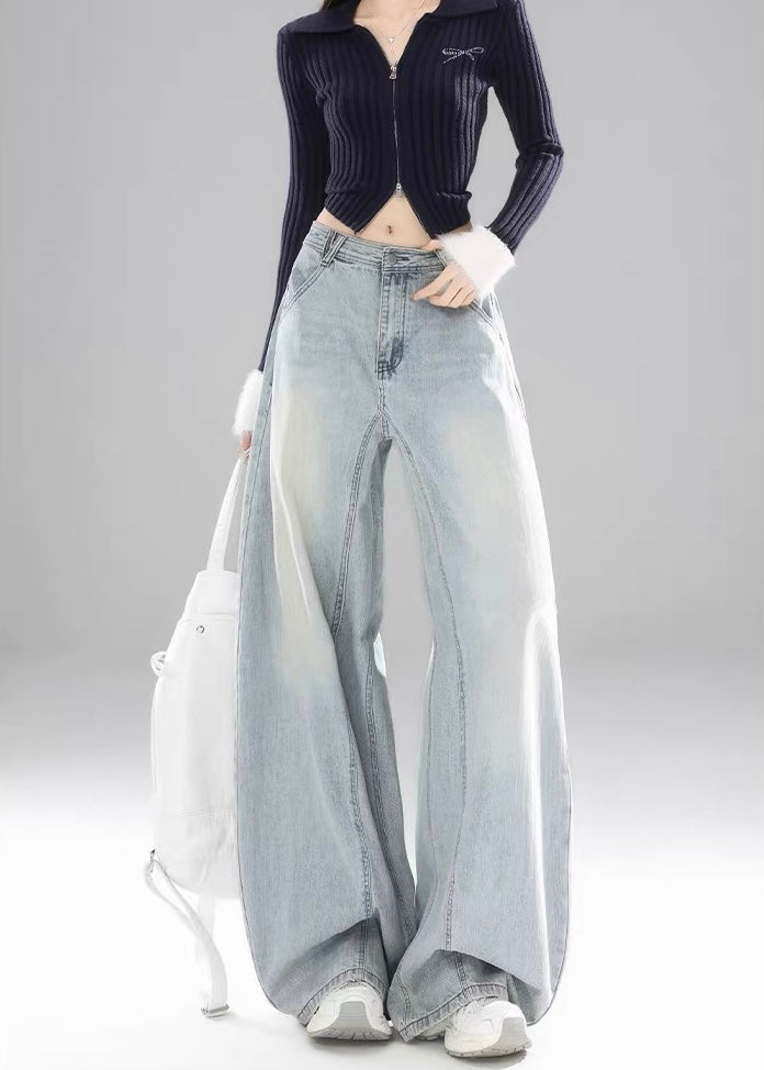 Vintage Fade Balloon Jeans