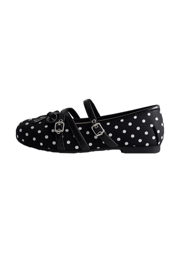 Midnight Dot Ballet Shoes