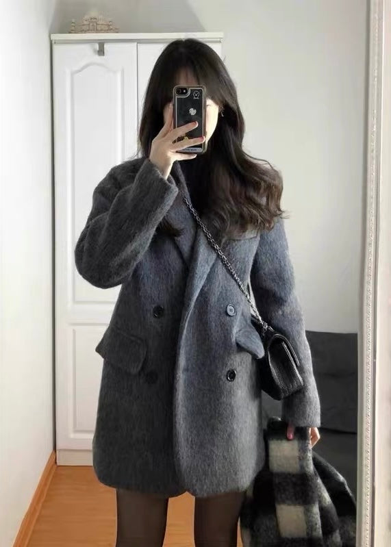 Velmira Oversized Double Coat