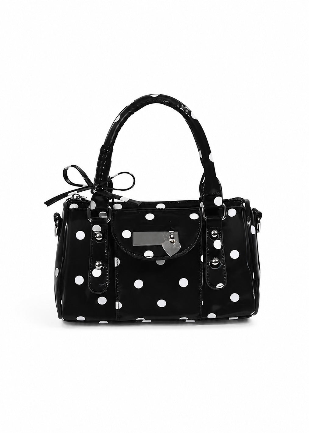 Dotty Heart Boston Bag