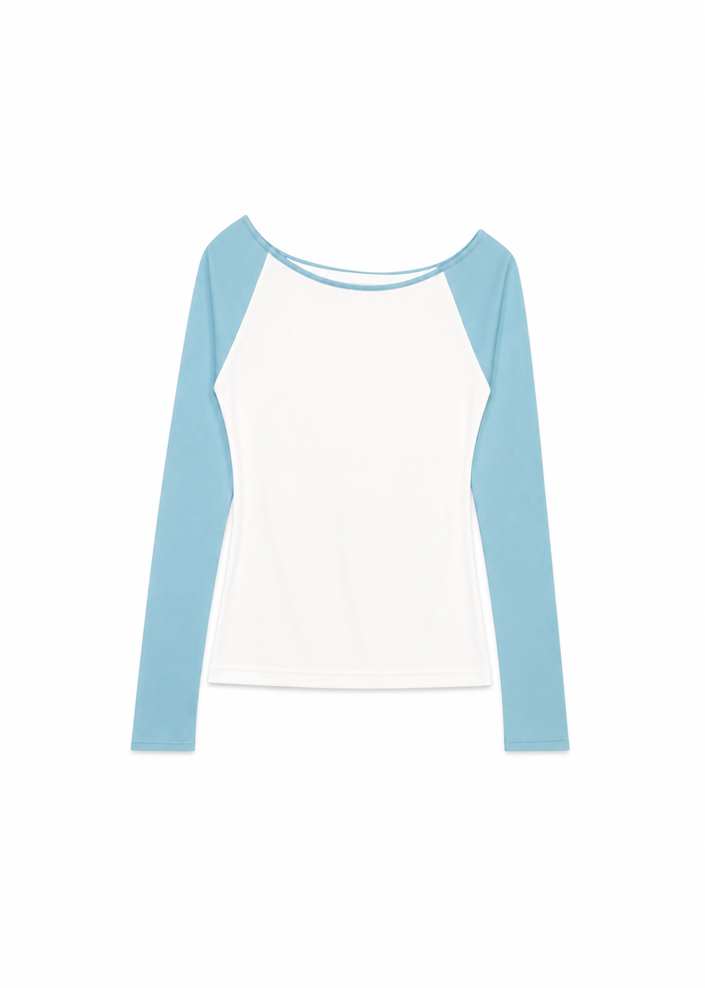 Sky Line Raglan トップス