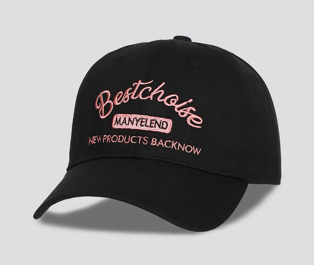 Pink Stitch Vintage Cap