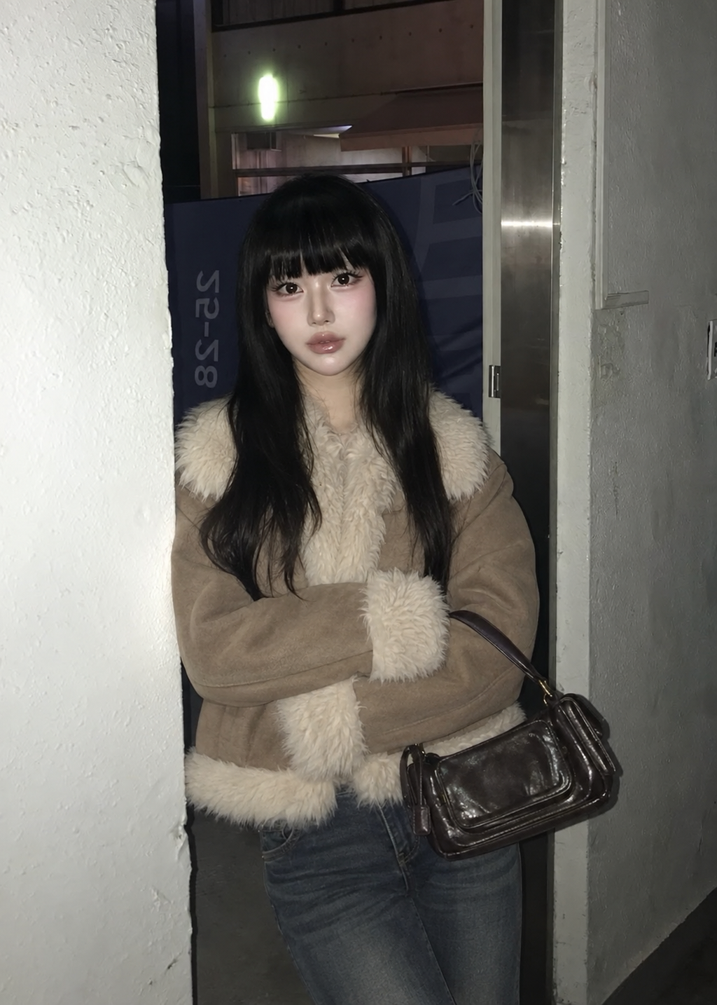 Miel Fur Mustang Jacket
