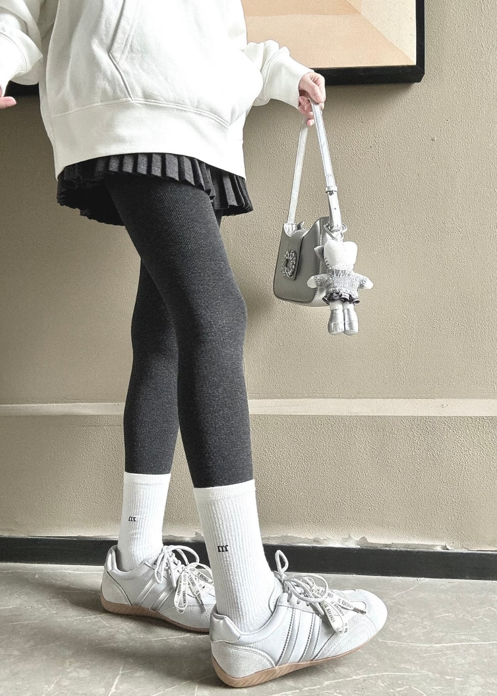 Faux Suede Low-Top Sneakers