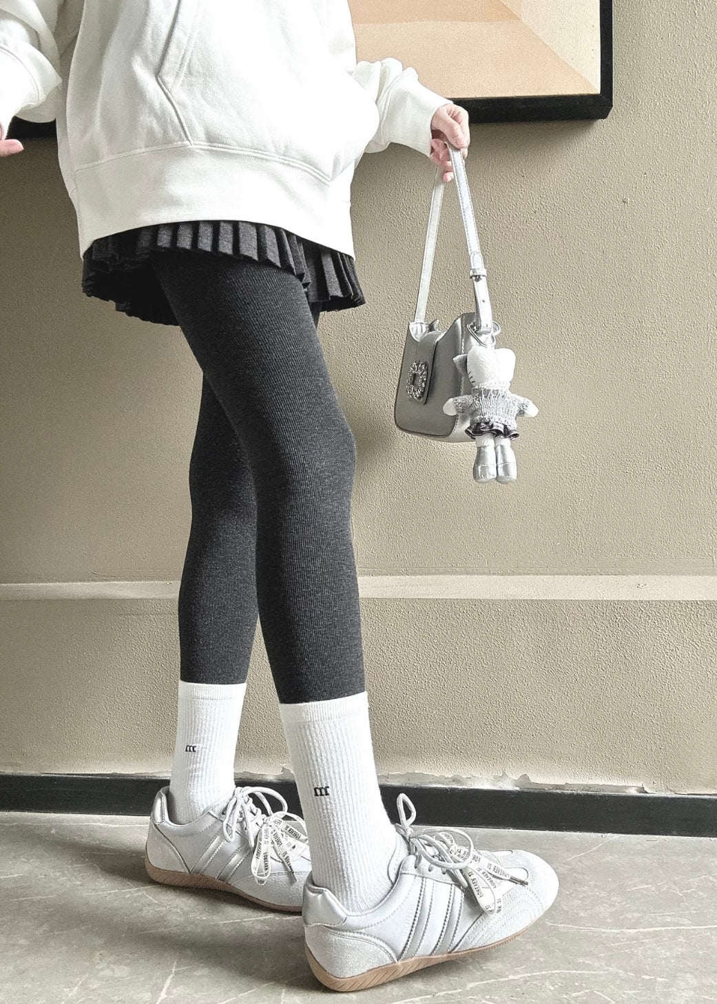 Faux Suede Low-Top Sneakers