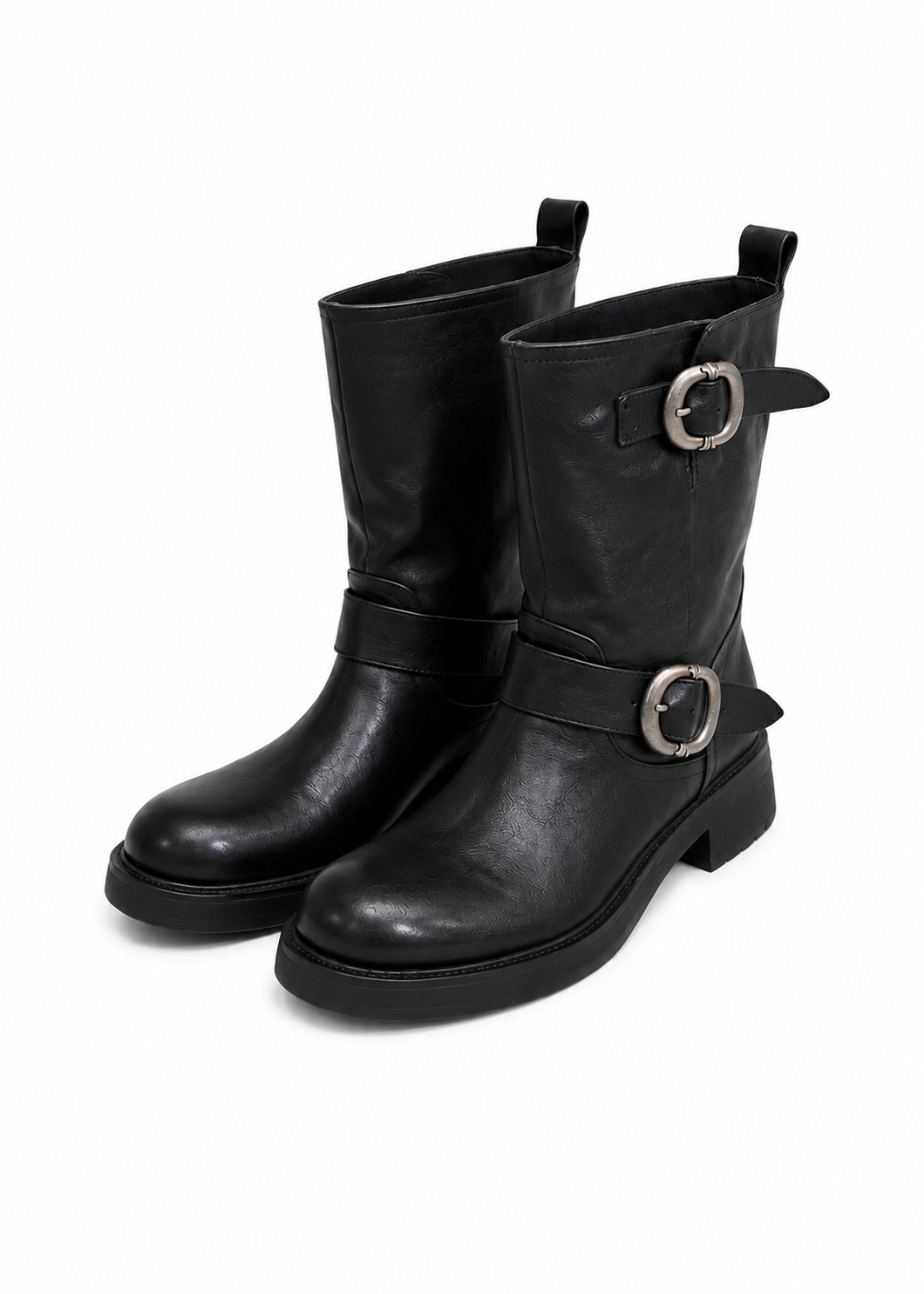 Double Buckle Rider Boots