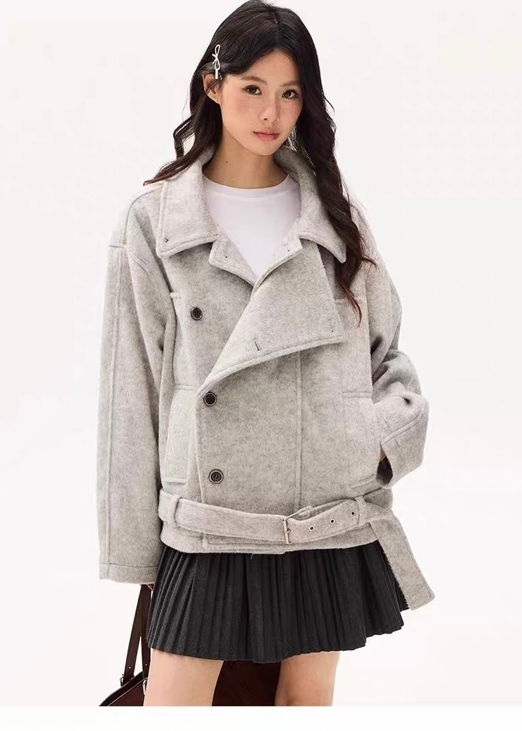 Velmora Belt Wool Jacket