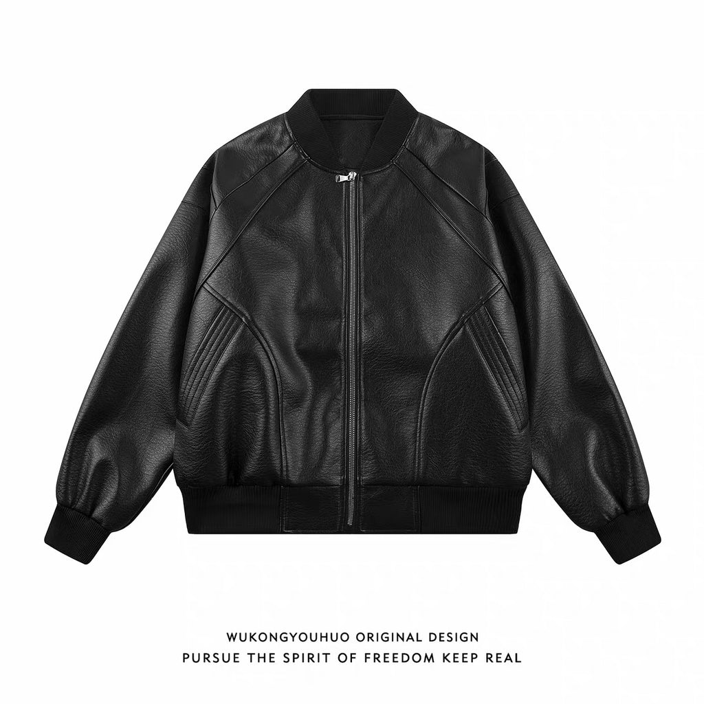 Veyron Vintage Leather Bomber