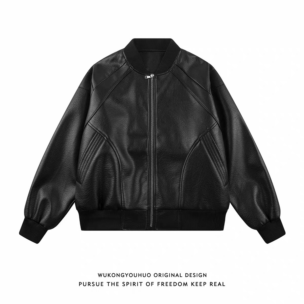Veyron Vintage Leather Bomber