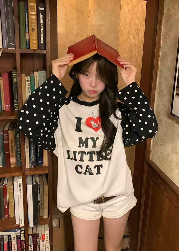 Midnight Dot Raglan Tシャツ