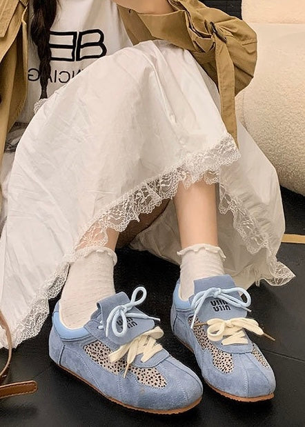 Leopard Mesh Sneakers