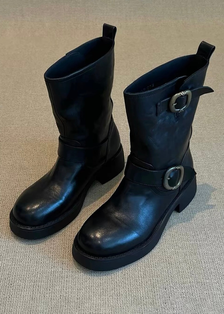 Double Buckle Rider Boots