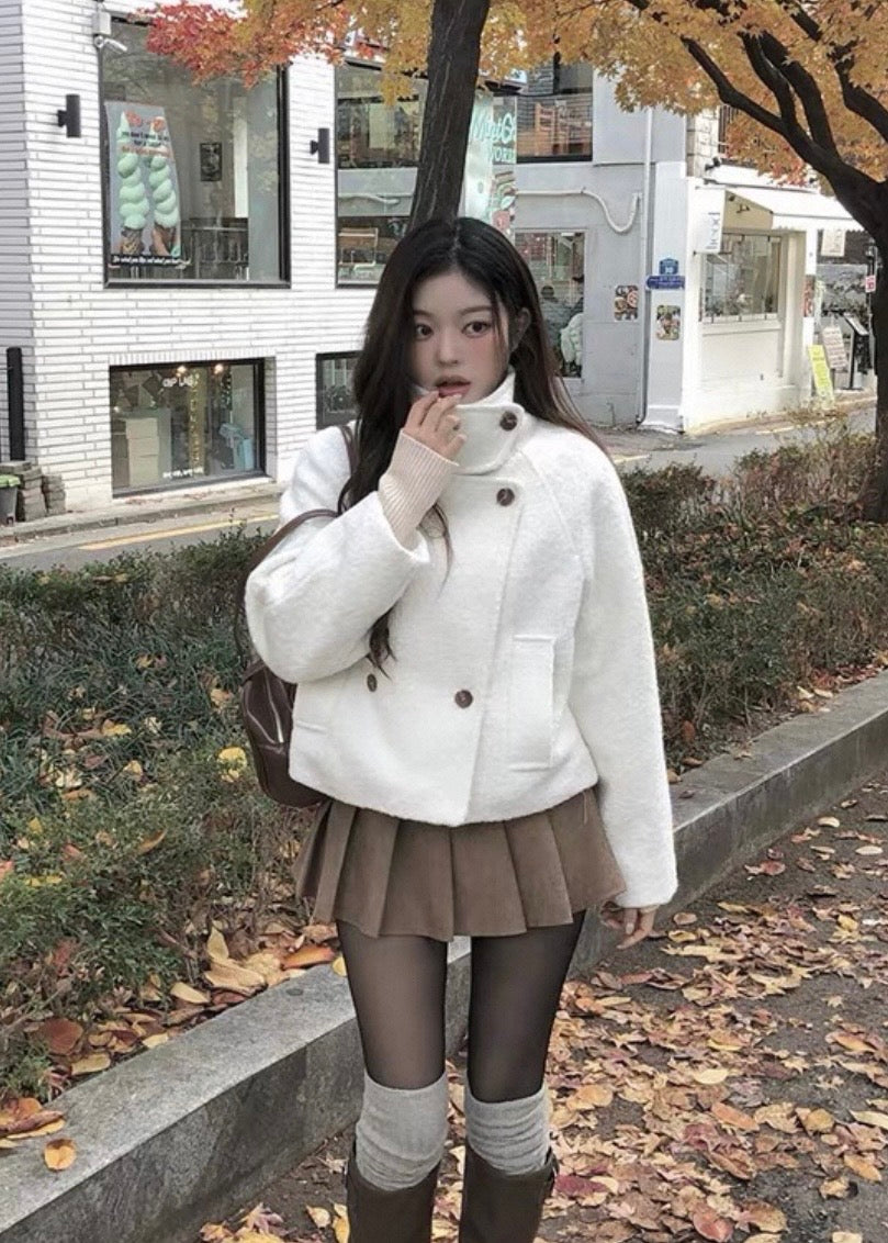 Elvane high neck coat